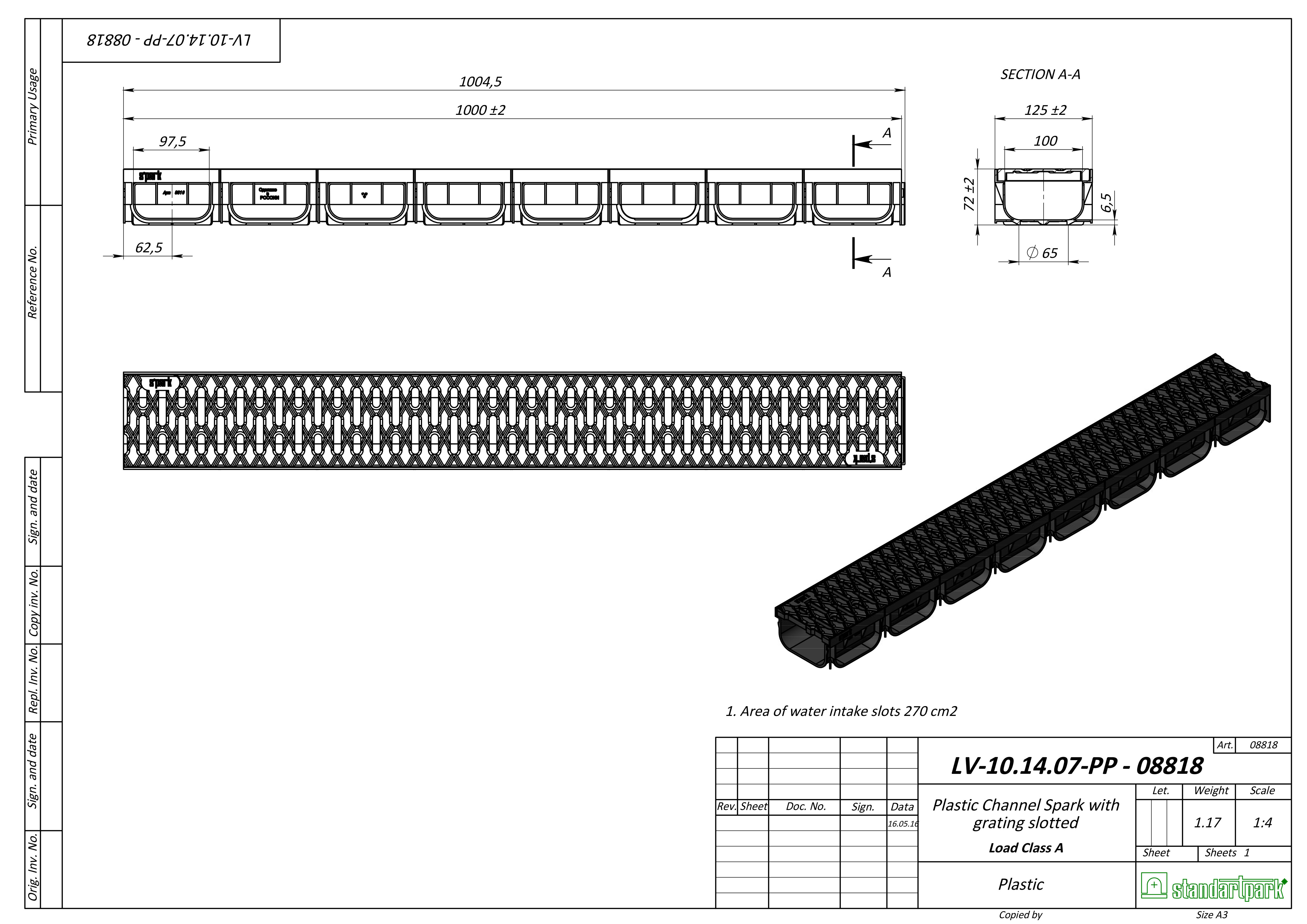 plastovy-zlab-vodaland-easy-a15-s-plastovou-mrizi-1000-x-125-x-70-mm